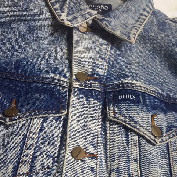 True Vintage Mens Stonewashed Jean Jacket Medium - Picture 3 of 4